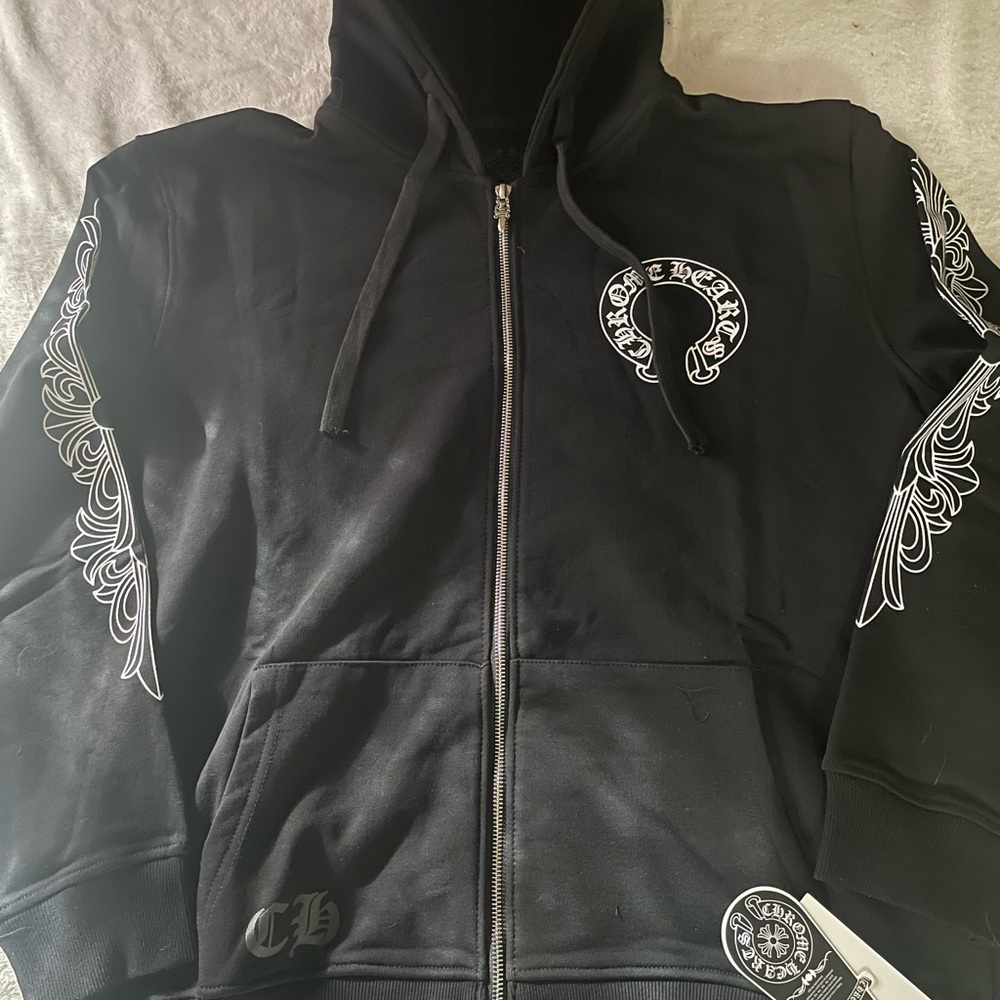 Chrome Hearts Zip Up Jacket
